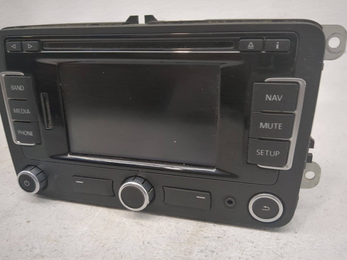 2009-2017 Volkswagen Tiguan Radio AM FM Cd Player Receiver Replacement P/N:VWZAZ2P0625424 2K0035274B Fits OEM Used Auto Part