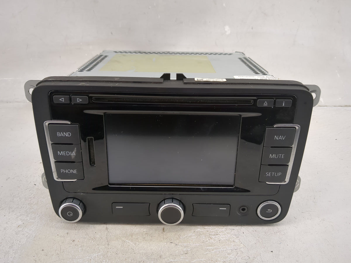 2009-2017 Volkswagen Tiguan Radio AM FM Cd Player Receiver Replacement P/N:VW RNS 315 NAR 2K0 035 274 B Fits OEM Used Auto P