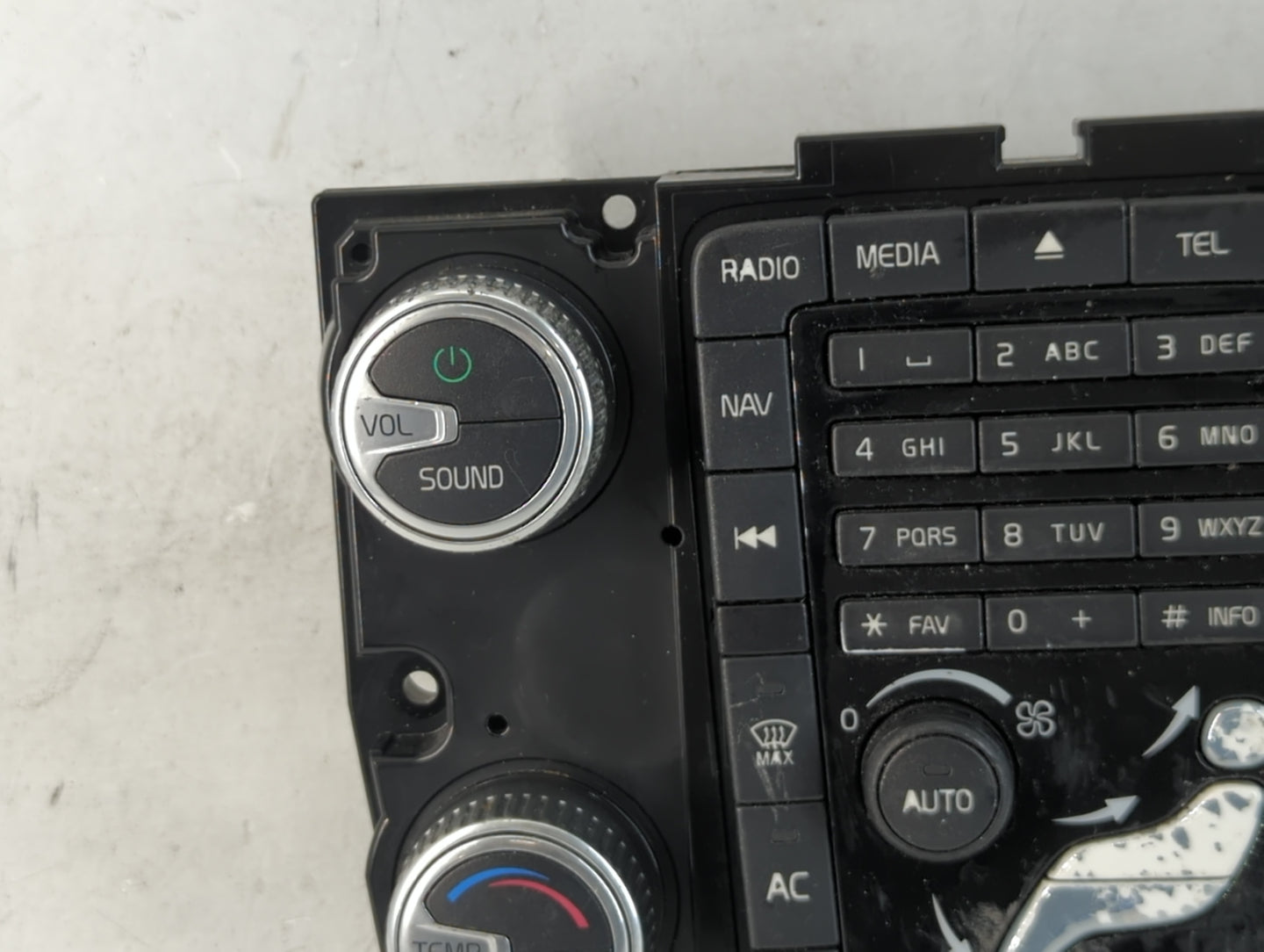 2015 Volvo S60 Climate Control Module Temperature AC/Heater Replacement P/N:M443310-0246 31398588 Fits OEM Used Auto Parts -