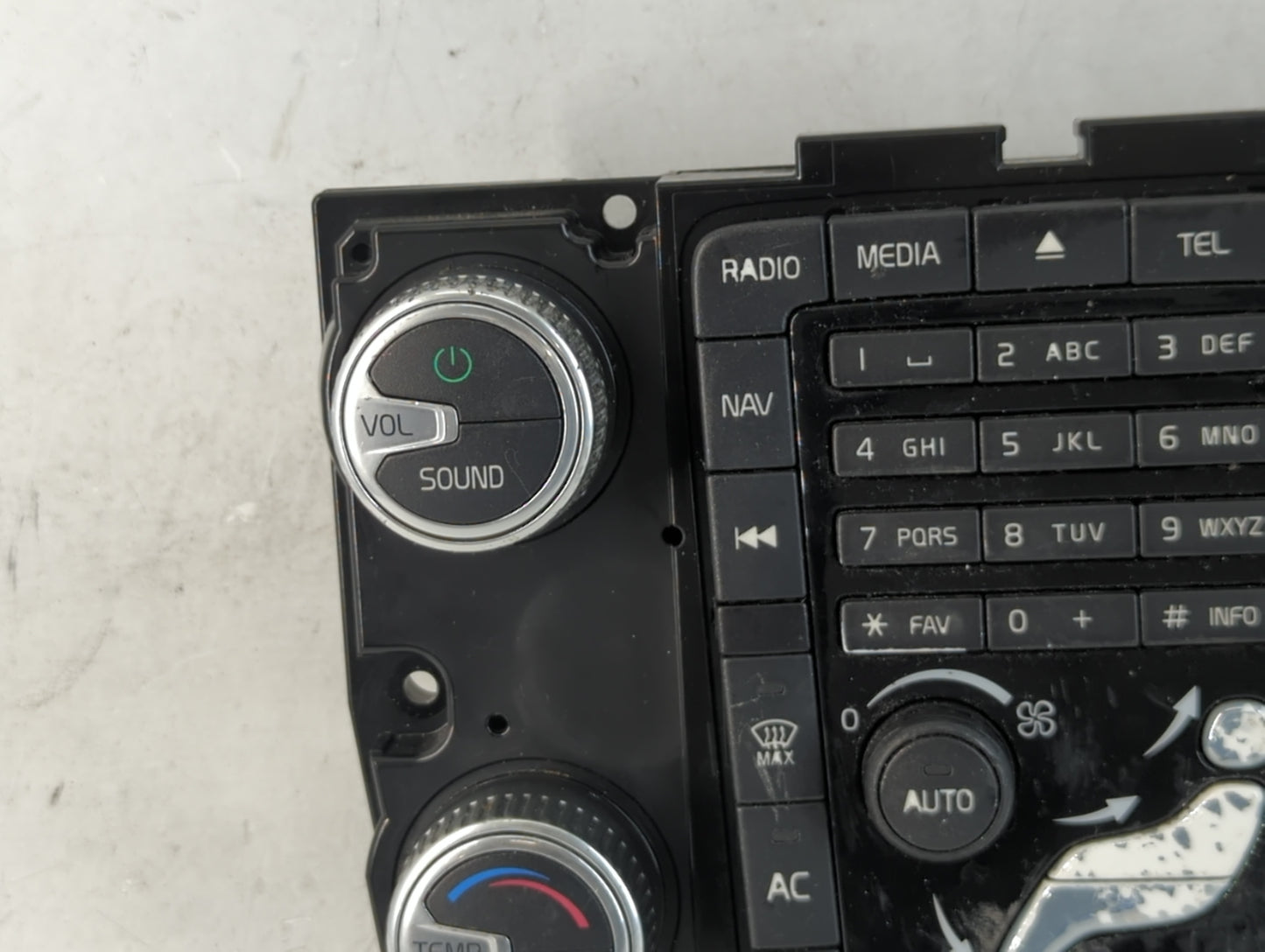 2015 Volvo S60 Climate Control Module Temperature AC/Heater Replacement P/N:M443310-0246 31398588 Fits OEM Used Auto Parts -
