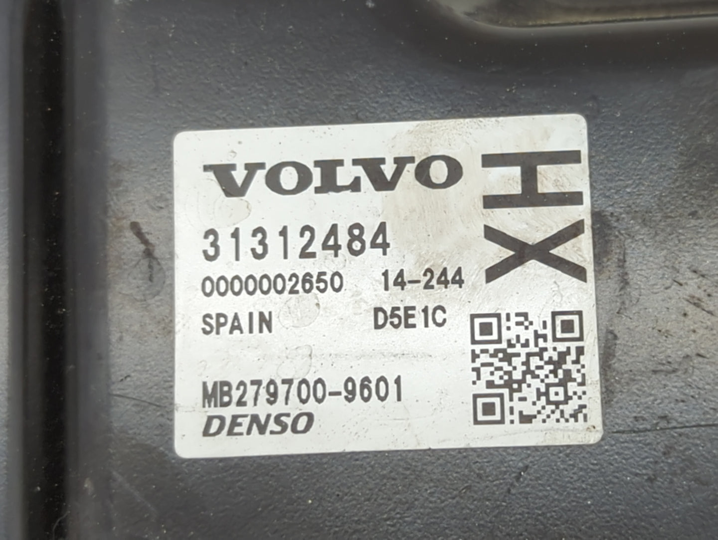 2015-2018 Volvo S60 PCM Engine Control Computer ECU ECM PCU OEM P/N:31312484 MB279700-9601 Fits Fits 2015 2016 2017 2018 OEM