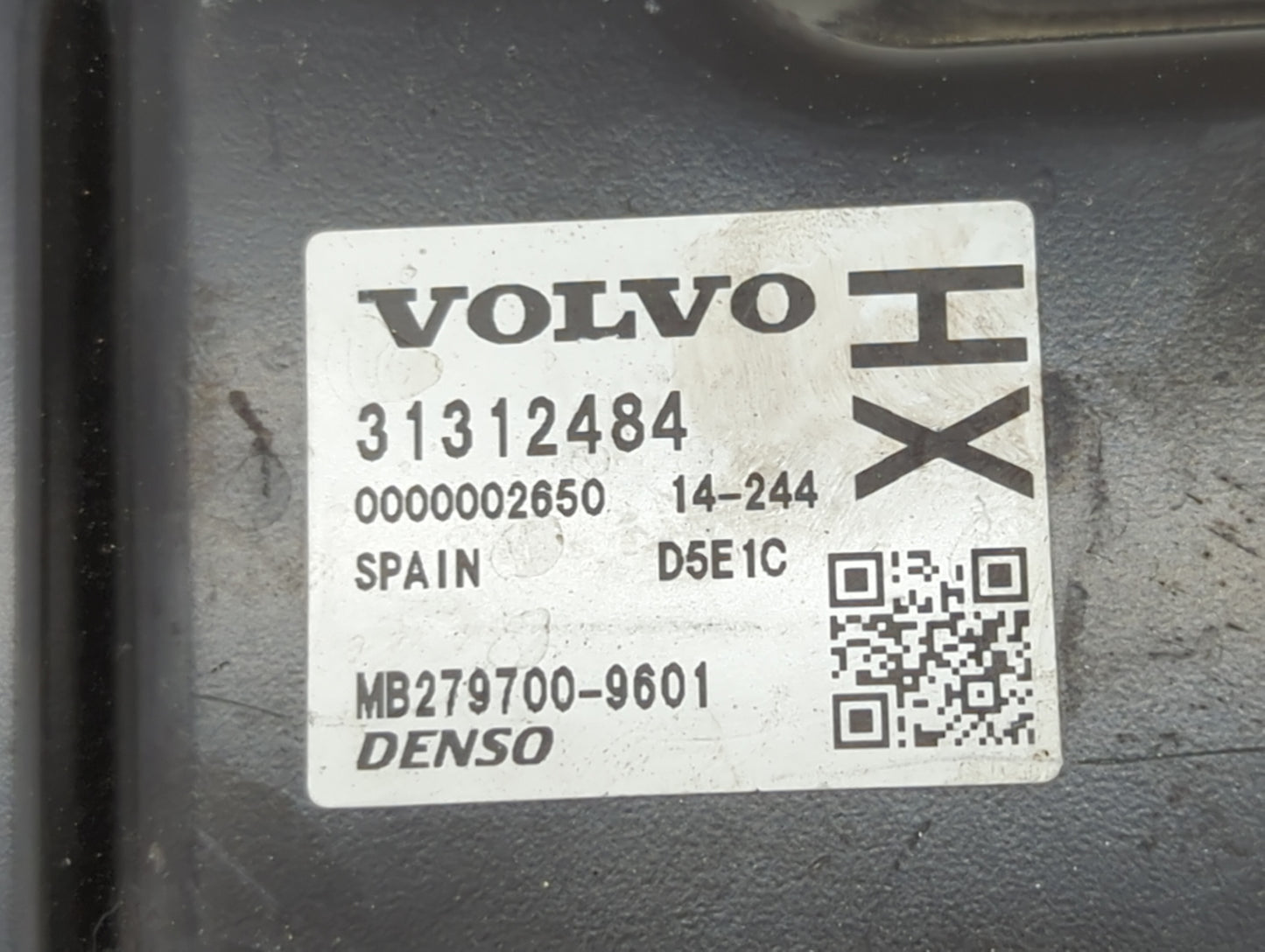 2015-2018 Volvo S60 PCM Engine Control Computer ECU ECM PCU OEM P/N:31312484 MB279700-9601 Fits Fits 2015 2016 2017 2018 OEM