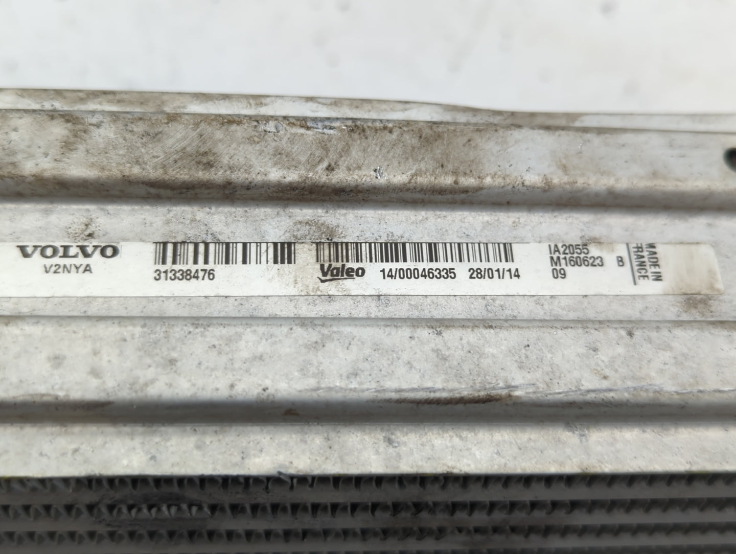 2012-2016 Volvo S60 Turbo Intercooler - Oemusedautoparts1.com