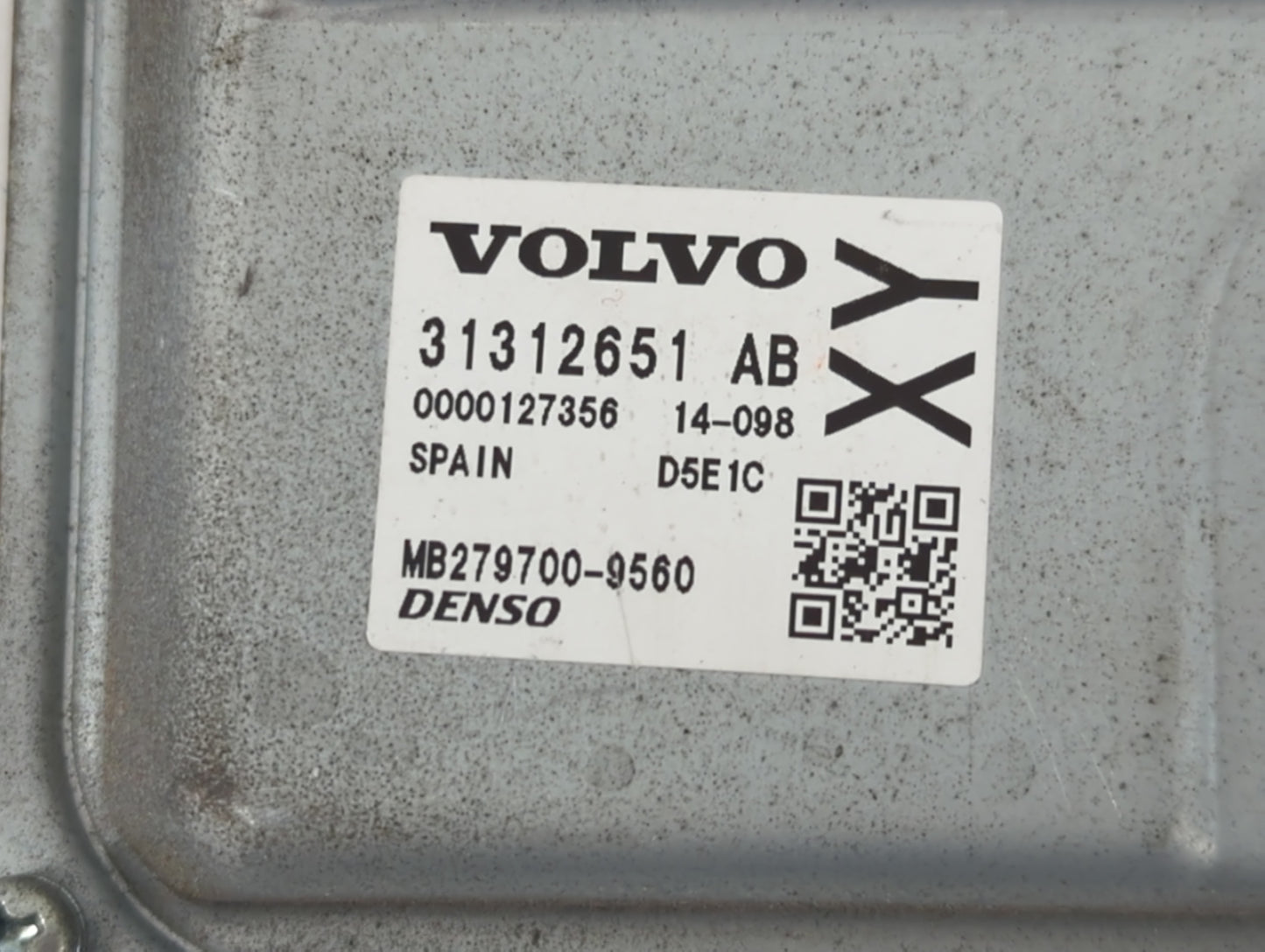 2013-2016 Volvo S60 PCM Engine Control Computer ECU ECM PCU OEM P/N:MB279700-9560 31312651 AB Fits Fits 2013 2014 2015 2016 
