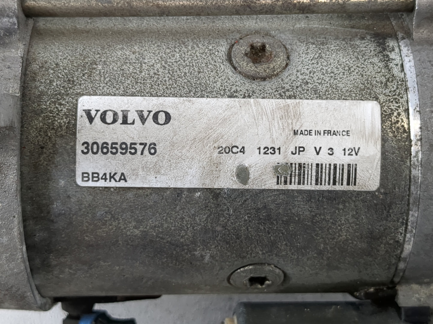 2015-2020 Volvo V60 Car Starter Motor Solenoid OEM P/N:30659576 Fits Fits 2015 2016 2017 2018 2019 2020 2021 OEM Used Auto P