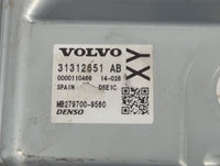 2015-2016 Volvo V60 PCM Engine Control Computer ECU ECM PCU OEM P/N:MB279700-9560 31312651AB Fits Fits 2013 2014 2015 2016 O
