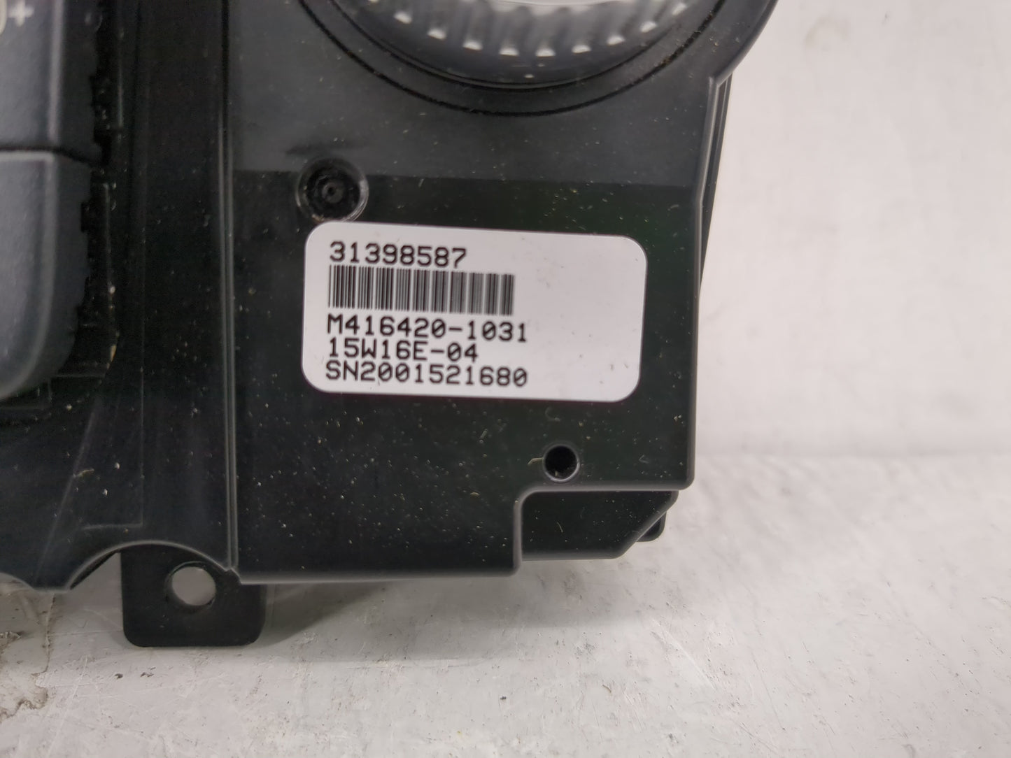 2015 Volvo V60 Climate Control Module Temperature AC/Heater Replacement P/N:SN2001521680 15W16E-04, M416420-1031, 31398587 F