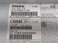 2015 Volvo V60 Radio AM FM Cd Player Receiver Replacement P/N:31444012 AA Fits OEM Used Auto Parts - Oemusedautoparts1.com