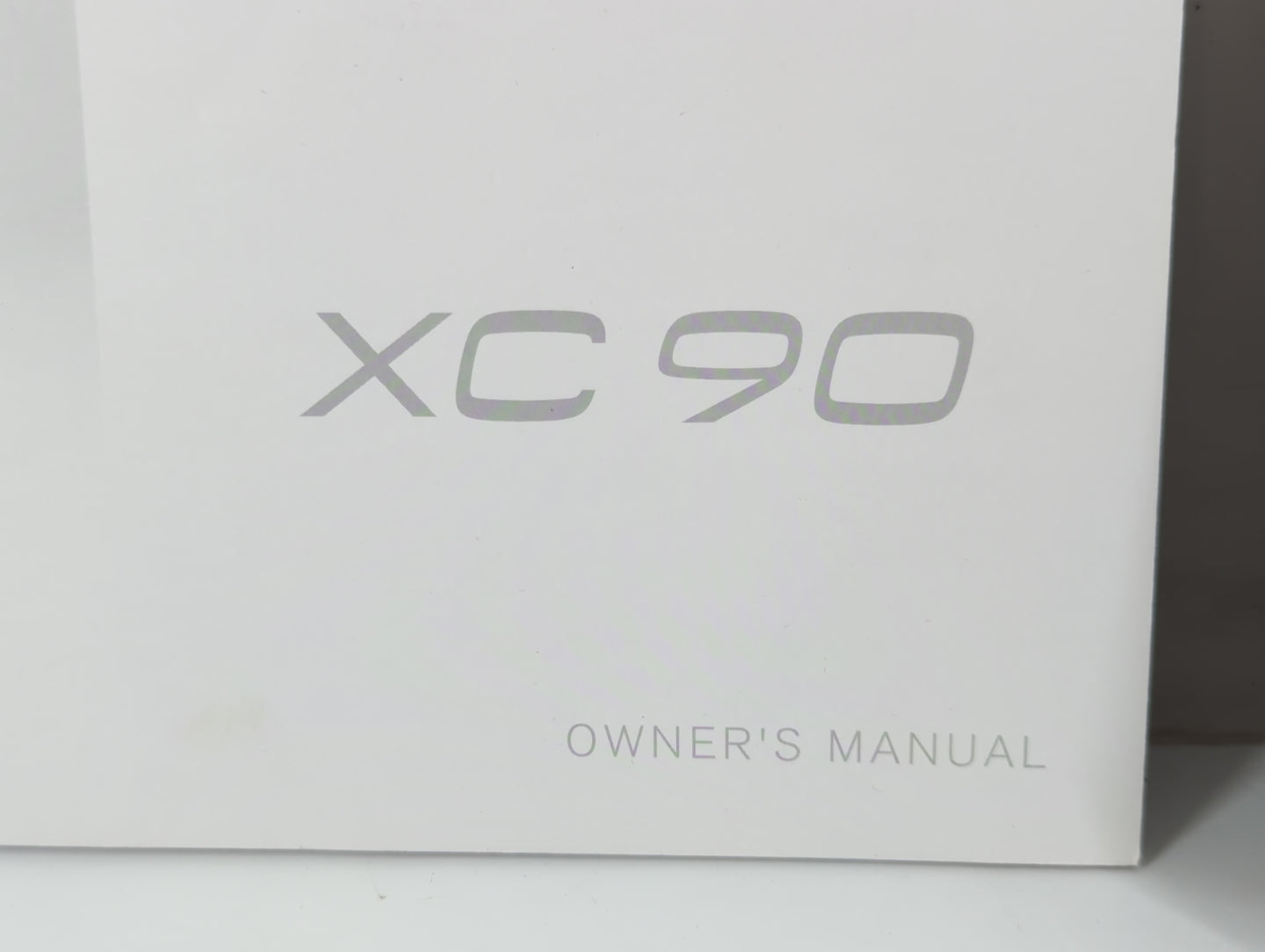 2015 Volvo Xc90 Owners Manual Book Guide OEM Used Auto Parts - Oemusedautoparts1.com