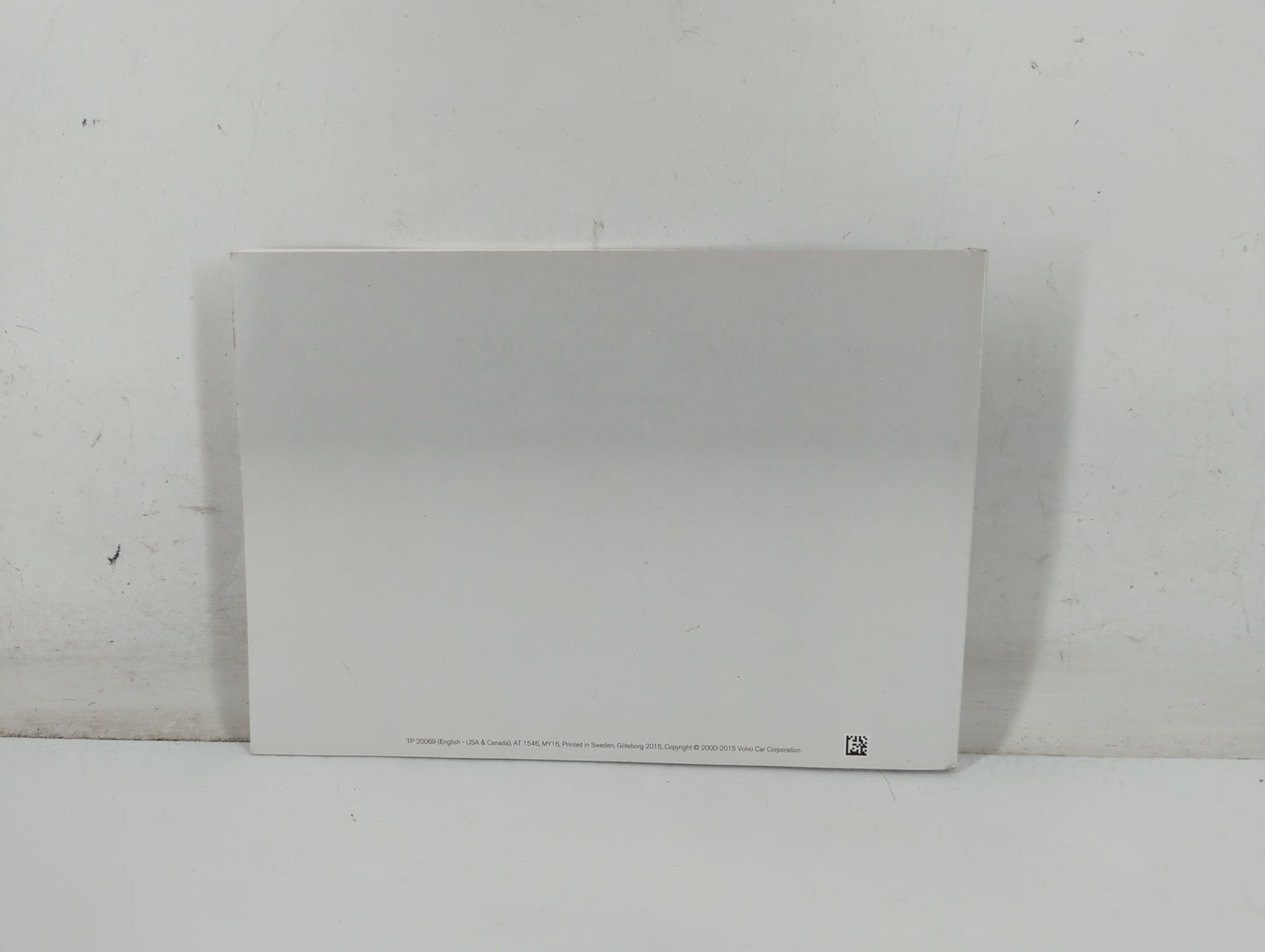 2015 Volvo Xc90 Owners Manual Book Guide OEM Used Auto Parts - Oemusedautoparts1.com