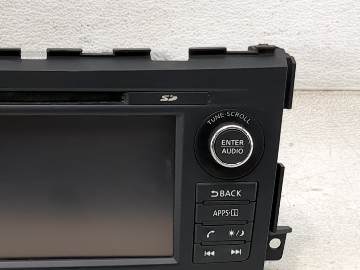 2016 Altima Radio AM FM Cd Player Receiver Replacement Fits OEM Used Auto Parts - Oemusedautoparts1.com