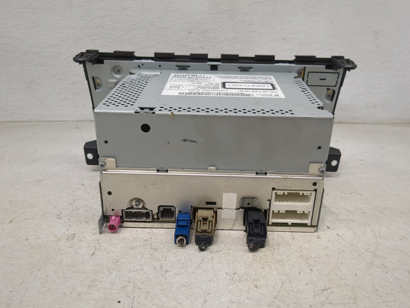 2016 Altima Radio AM FM Cd Player Receiver Replacement Fits OEM Used Auto Parts - Oemusedautoparts1.com