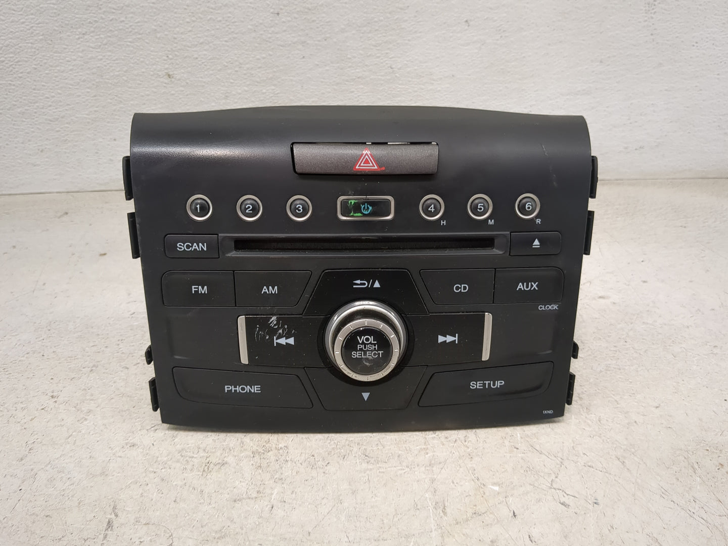 2016 Cr-V Radio AM FM Cd Player Receiver Replacement Fits Fits 2015 OEM Used Auto Parts - Oemusedautoparts1.com