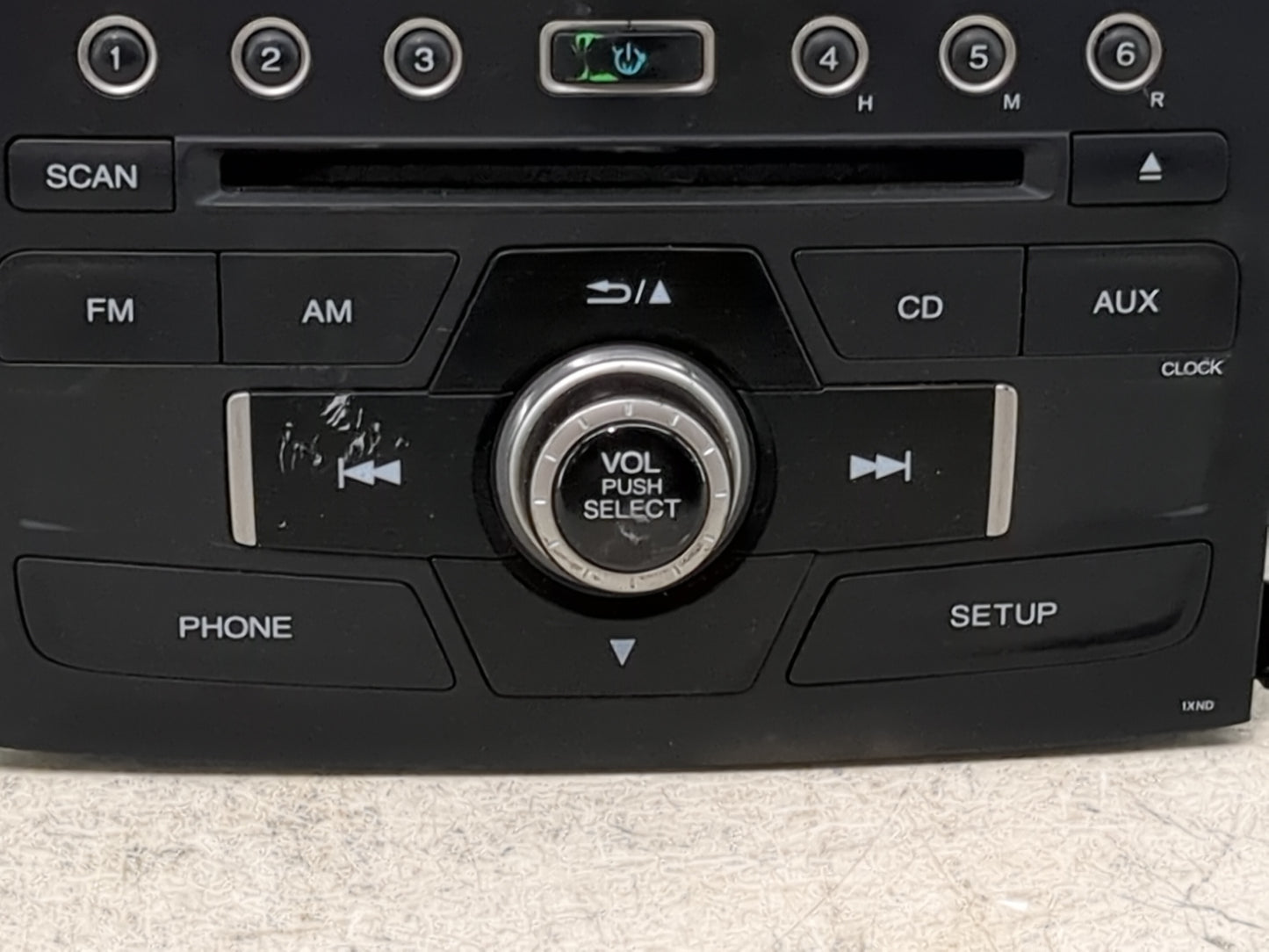 2016 Cr-V Radio AM FM Cd Player Receiver Replacement Fits Fits 2015 OEM Used Auto Parts - Oemusedautoparts1.com