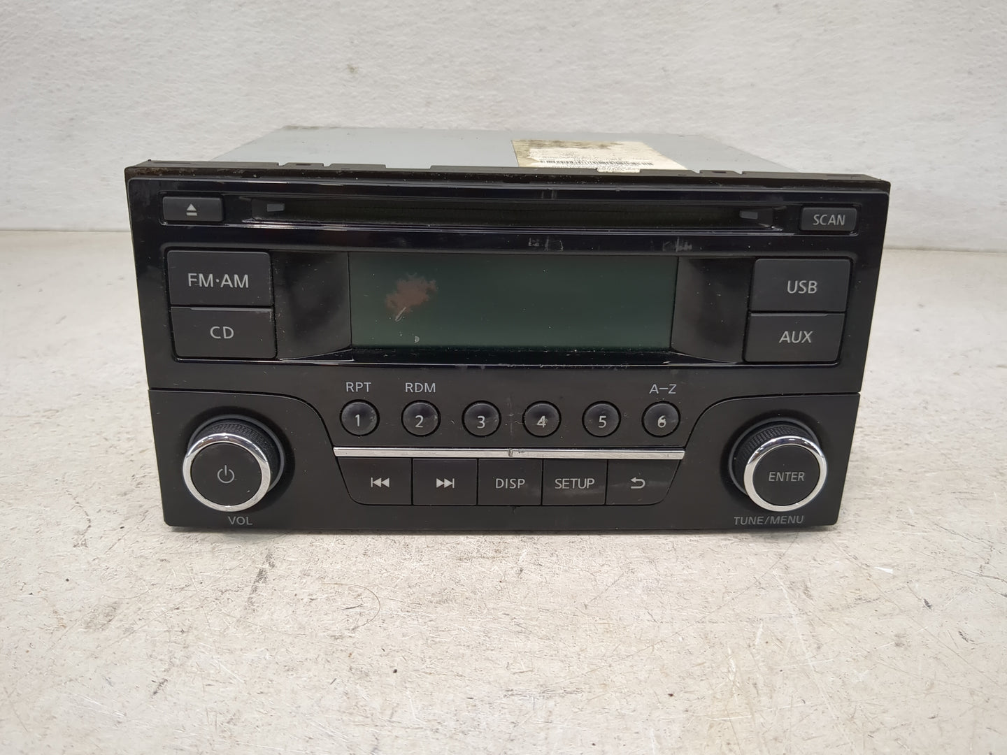 2016 Sentra Radio AM FM Cd Player Receiver Replacement Fits Fits 2015 2017 2018 OEM Used Auto Parts - Oemusedautoparts1.com