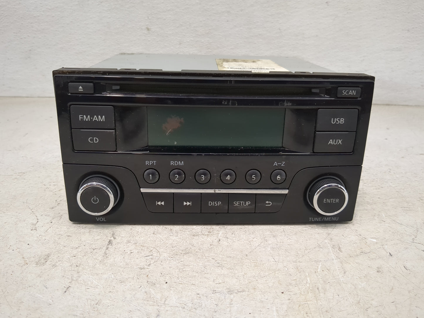2016 Sentra Radio AM FM Cd Player Receiver Replacement Fits Fits 2015 2017 2018 OEM Used Auto Parts - Oemusedautoparts1.com