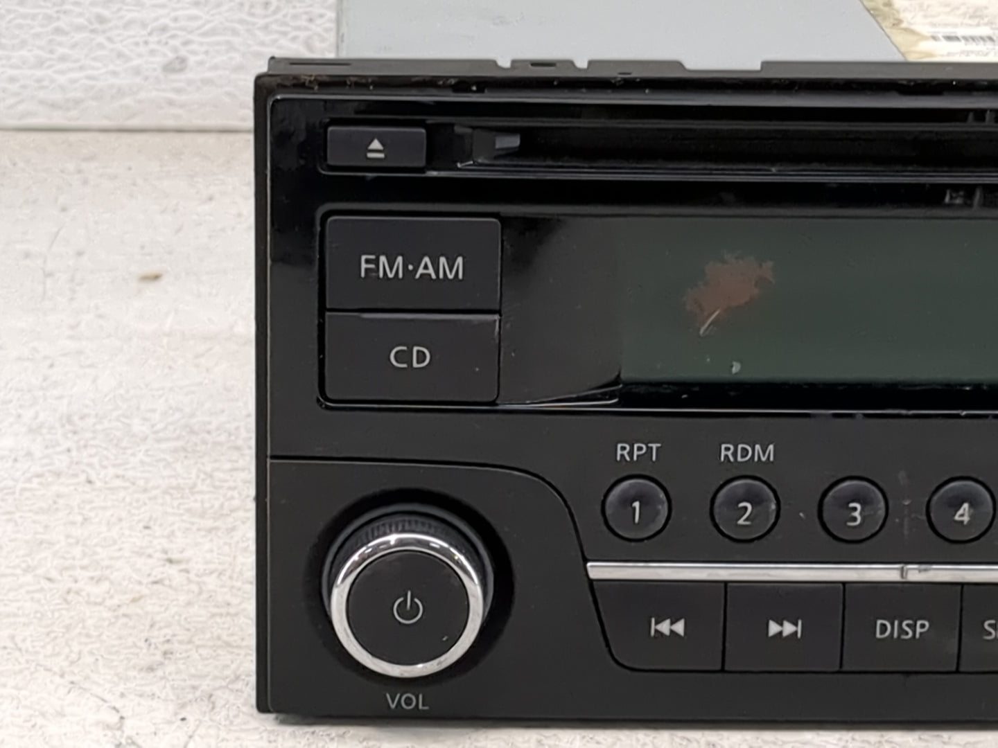 2016 Sentra Radio AM FM Cd Player Receiver Replacement Fits Fits 2015 2017 2018 OEM Used Auto Parts - Oemusedautoparts1.com
