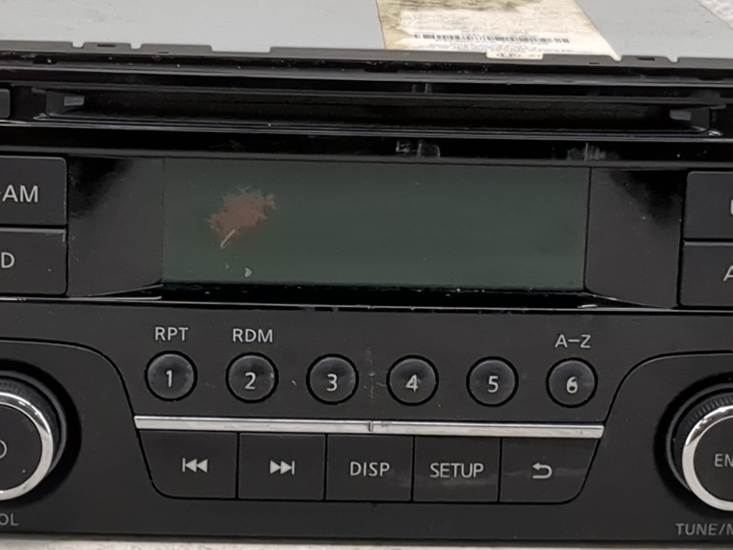 2016 Sentra Radio AM FM Cd Player Receiver Replacement Fits Fits 2015 2017 2018 OEM Used Auto Parts - Oemusedautoparts1.com