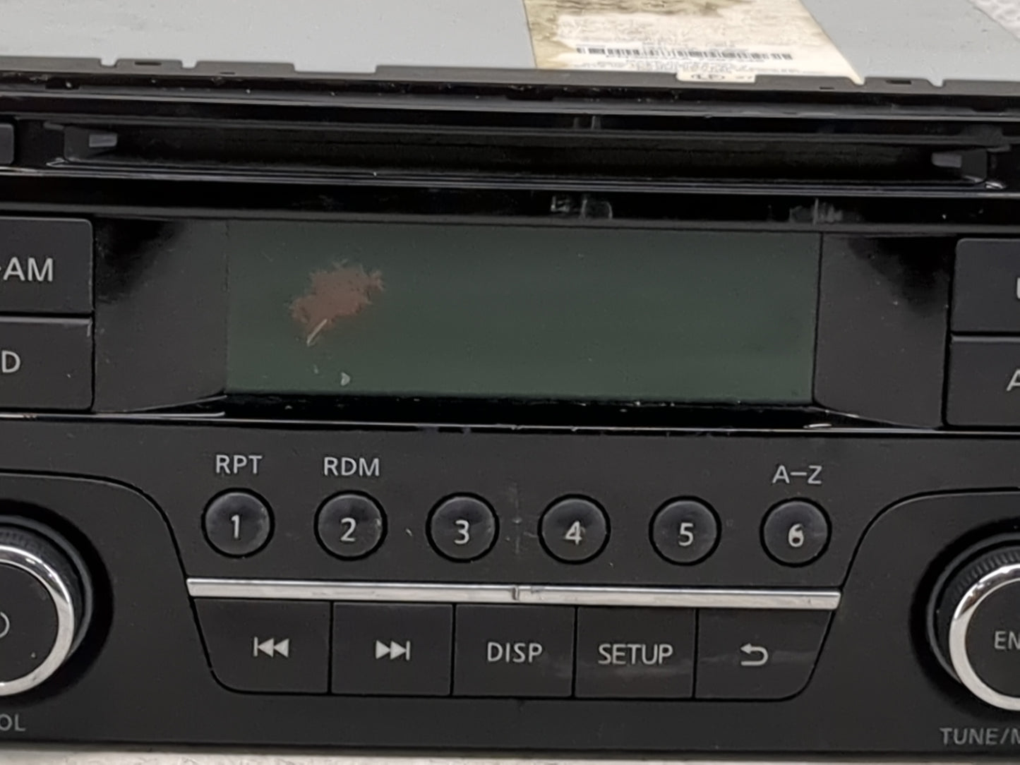 2016 Sentra Radio AM FM Cd Player Receiver Replacement Fits Fits 2015 2017 2018 OEM Used Auto Parts - Oemusedautoparts1.com