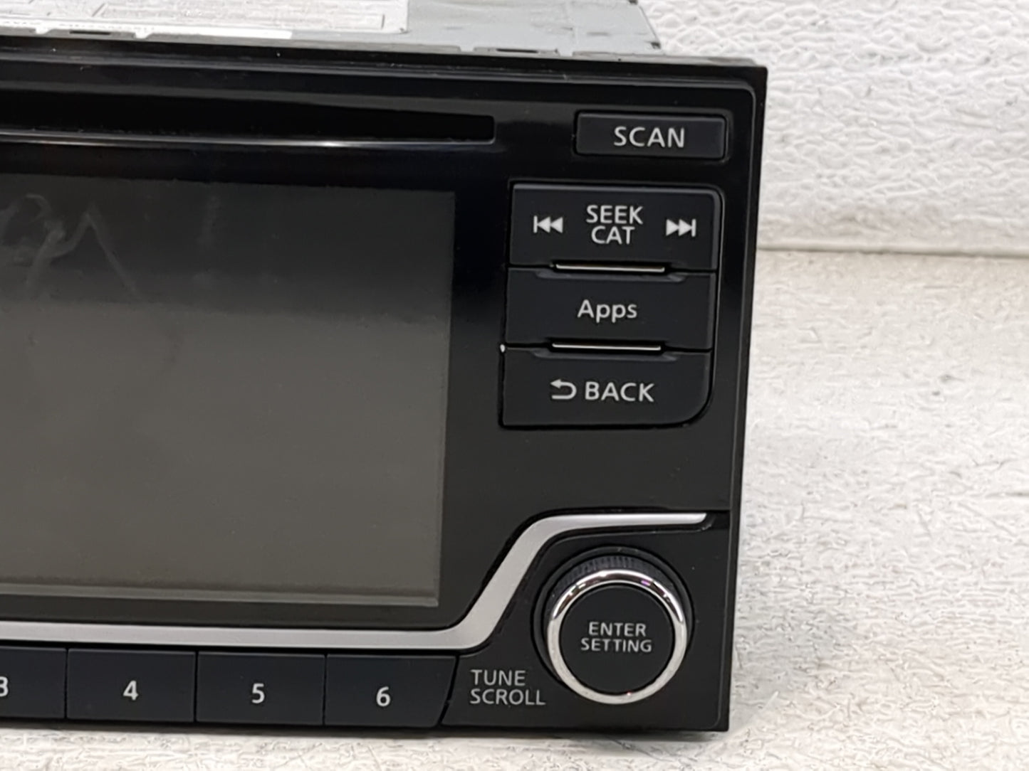 2016 Sentra Radio AM FM Cd Player Receiver Replacement Fits OEM Used Auto Parts - Oemusedautoparts1.com