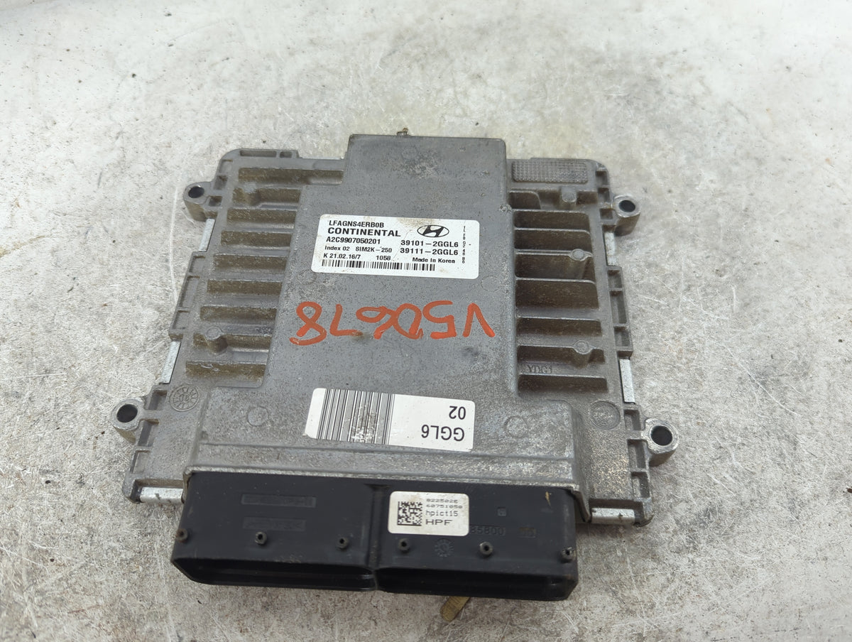 2015-2017 Hyundai Sonata Engine Control Computer Ecu Pcm Ecm Oem 1502418 - Oemusedautoparts1.com