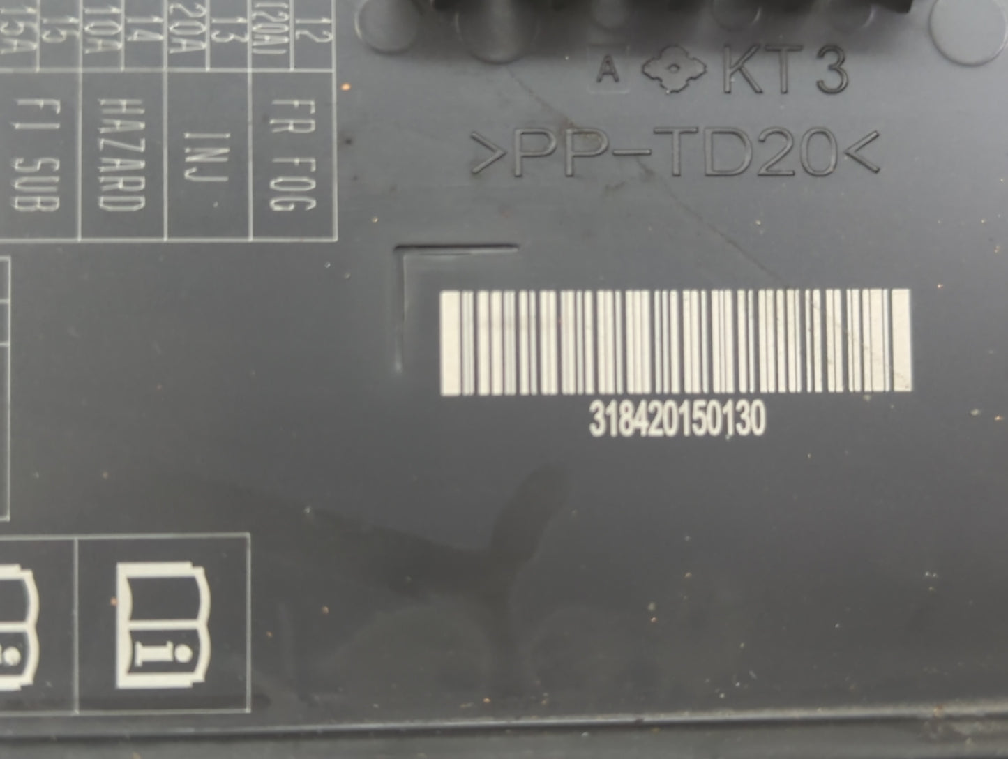 2016-2018 Acura Ilx Fusebox Fuse Box Panel Relay Module Fits Fits 2016 2017 2018 OEM Used Auto Parts - Oemusedautoparts1.com