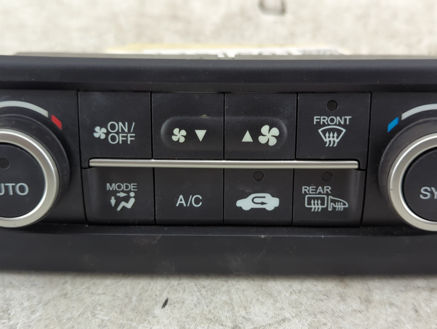 2016-2018 Acura Ilx Climate Control Module Temperature AC/Heater Replacement P/N:79600TV9A512M1 79600TV9A510M1 Fits OEM Used