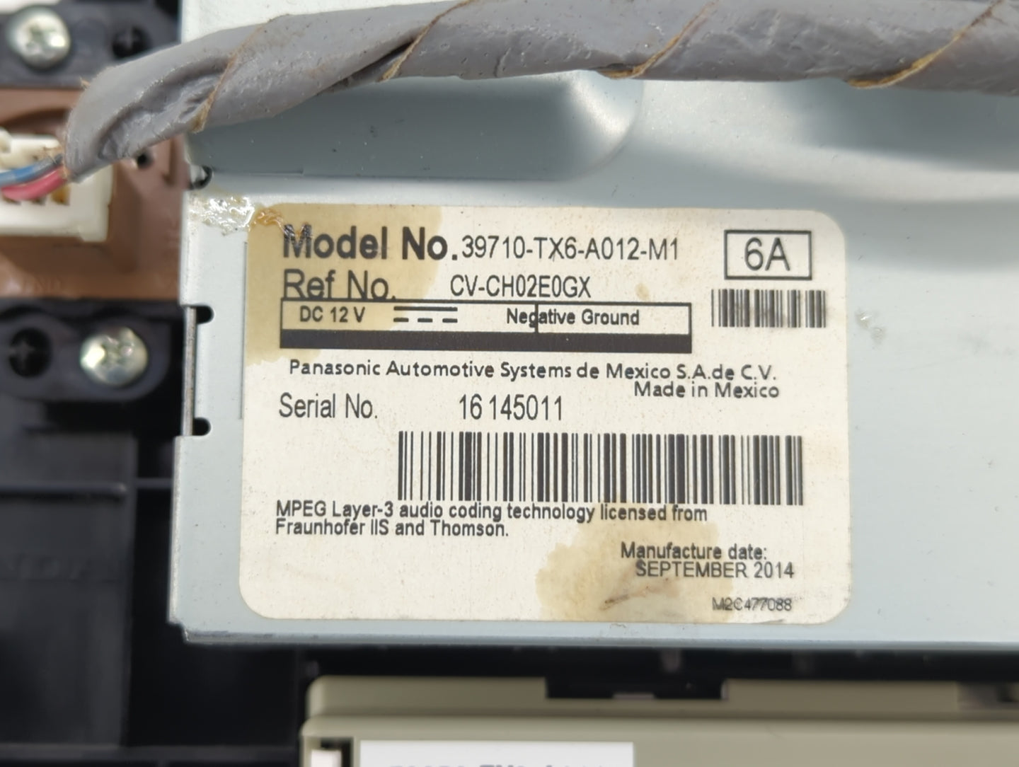 2013-2018 Acura Ilx Information Display Screen - Oemusedautoparts1.com