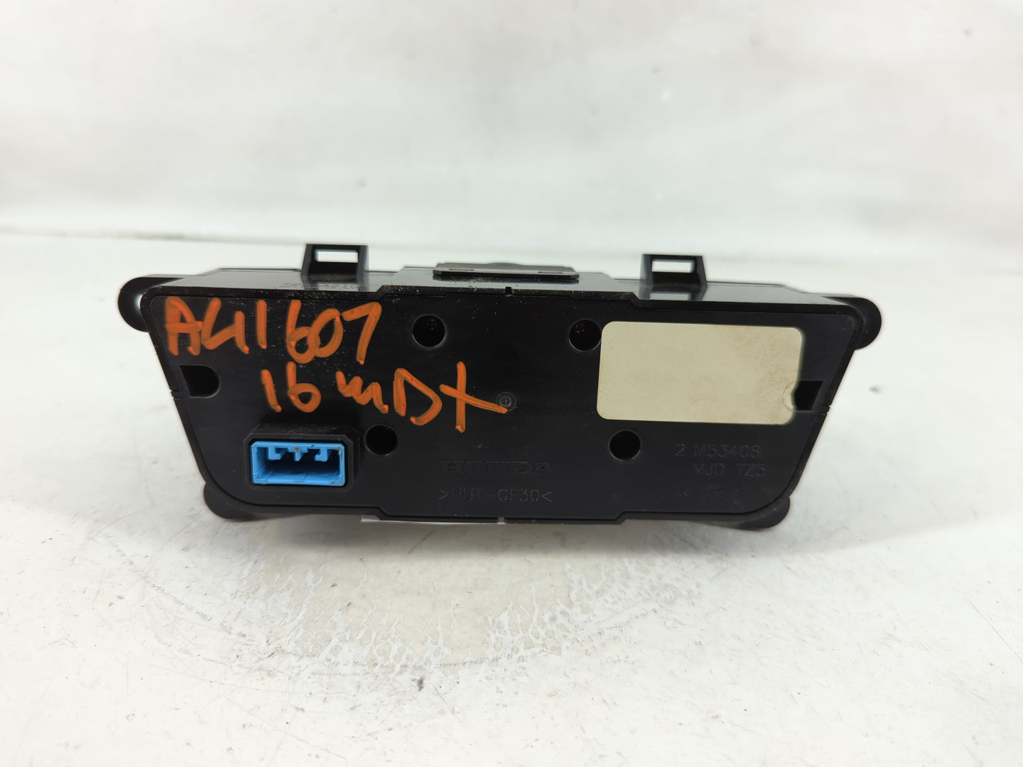 2014-2017 Acura Mdx Radio AM FM Cd Player Receiver Replacement P/N:M53408 Fits Fits 2014 2015 2016 2017 OEM Used Auto Parts 