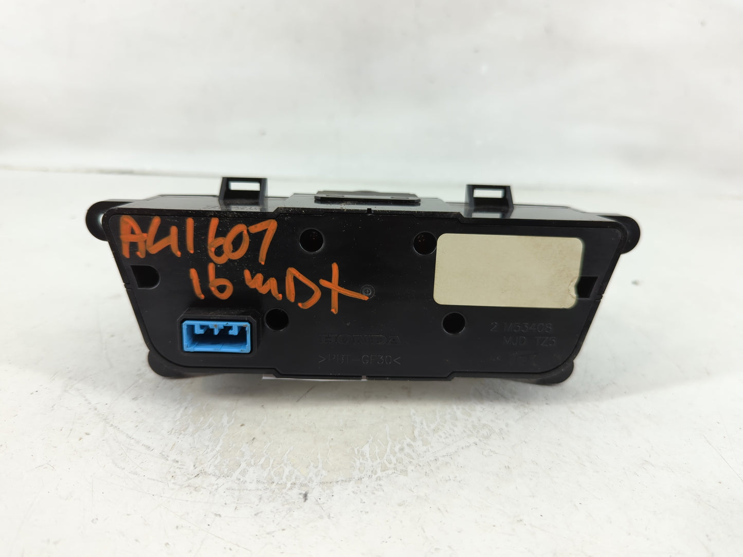 2014-2017 Acura Mdx Radio AM FM Cd Player Receiver Replacement P/N:M53408 Fits Fits 2014 2015 2016 2017 OEM Used Auto Parts 