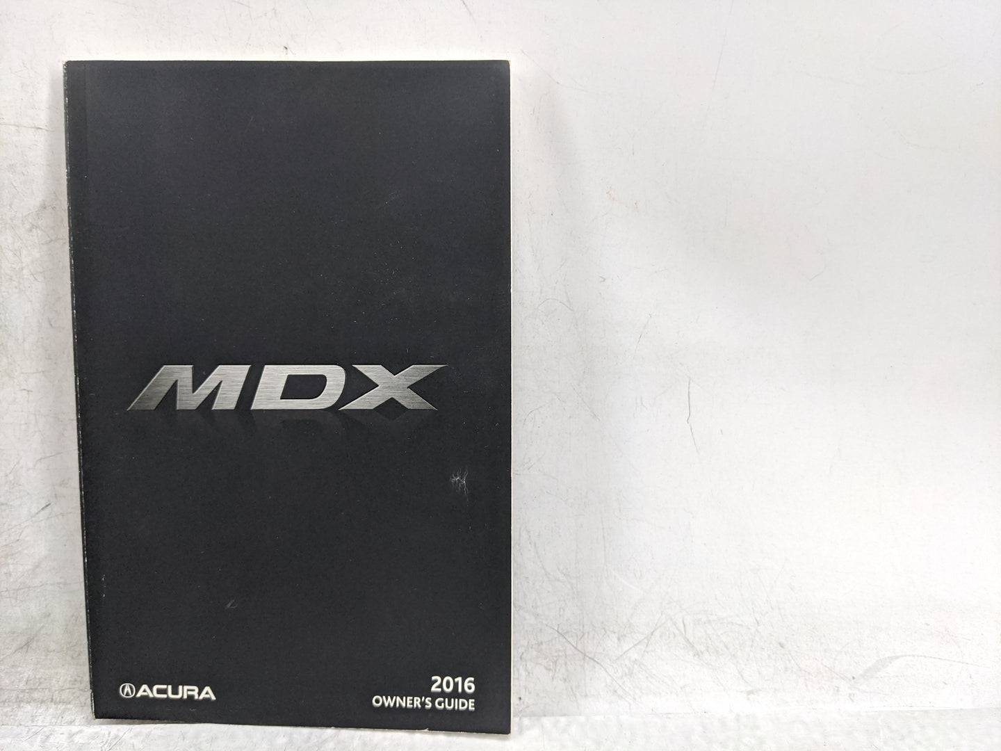 2016 Acura Mdx Owners Manual Book Guide OEM Used Auto Parts - Oemusedautoparts1.com