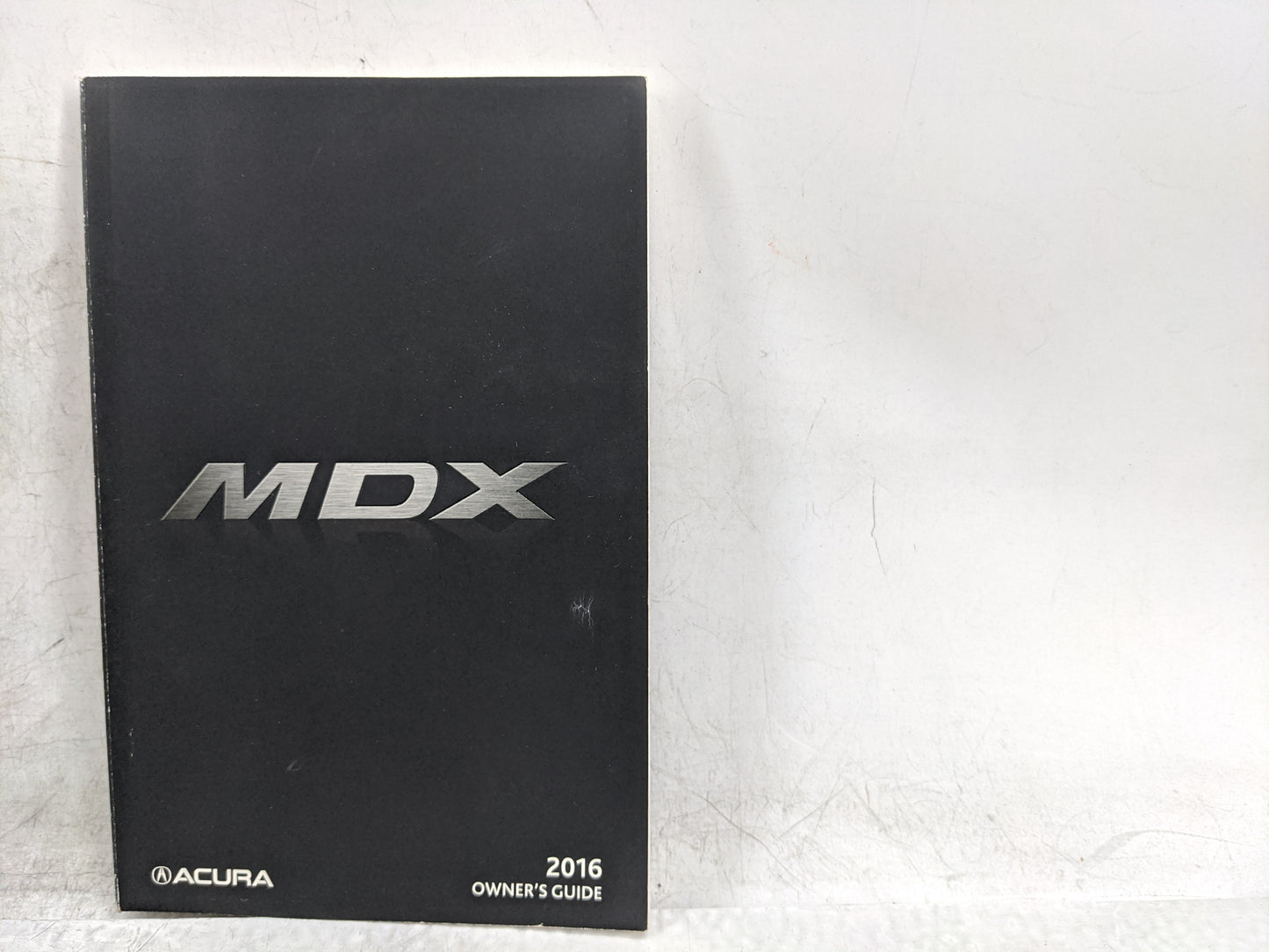 2016 Acura Mdx Owners Manual Book Guide OEM Used Auto Parts - Oemusedautoparts1.com