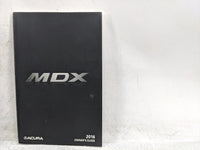 2016 Acura Mdx Owners Manual Book Guide OEM Used Auto Parts - Oemusedautoparts1.com