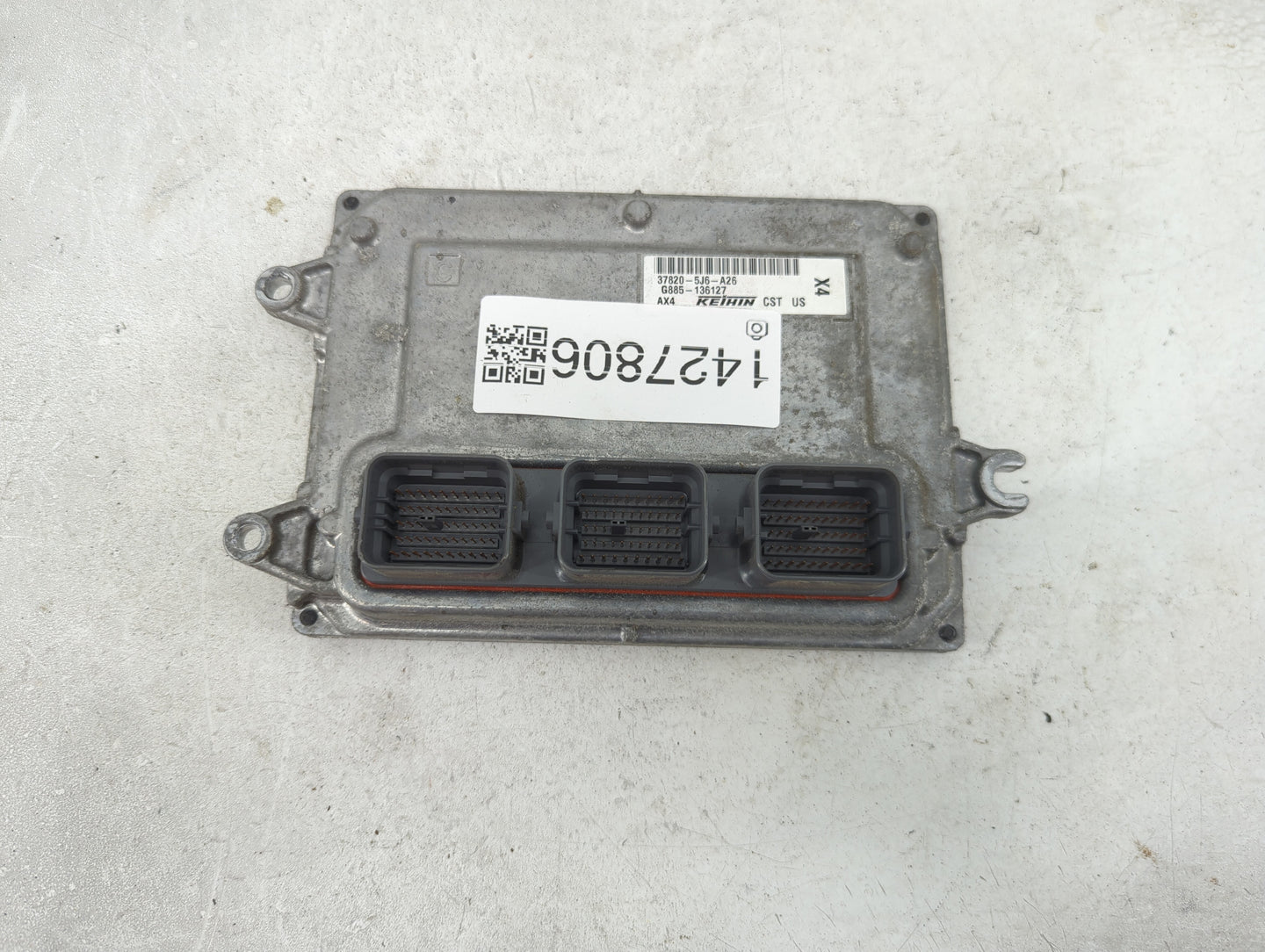 2016 Acura Mdx PCM Engine Control Computer ECU ECM PCU OEM P/N:37820-5J6-A26 G885-136127 Fits OEM Used Auto Parts - Oemuseda