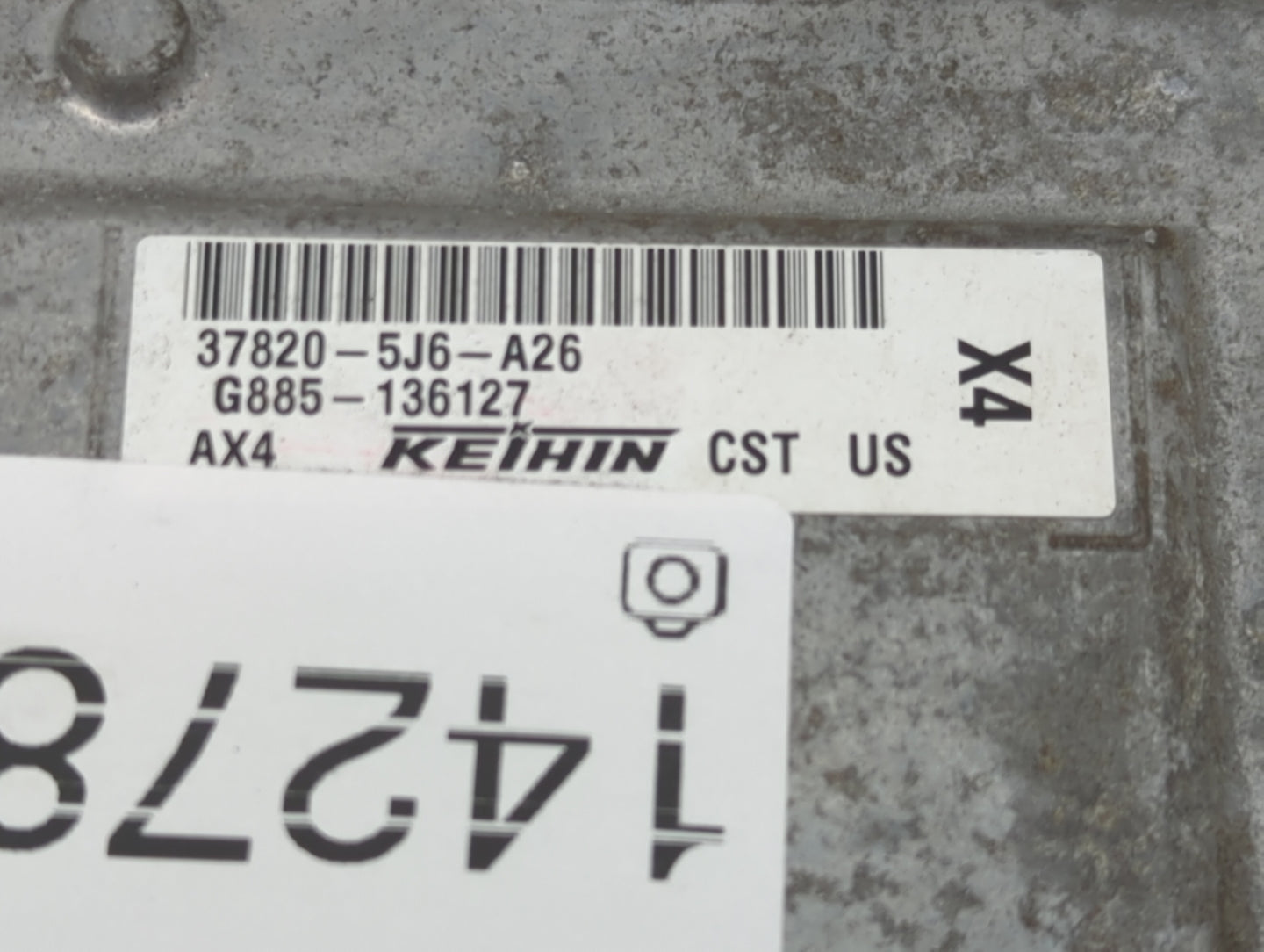 2016 Acura Mdx PCM Engine Control Computer ECU ECM PCU OEM P/N:37820-5J6-A26 G885-136127 Fits OEM Used Auto Parts - Oemuseda