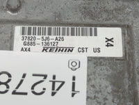 2016 Acura Mdx PCM Engine Control Computer ECU ECM PCU OEM P/N:37820-5J6-A26 G885-136127 Fits OEM Used Auto Parts - Oemuseda