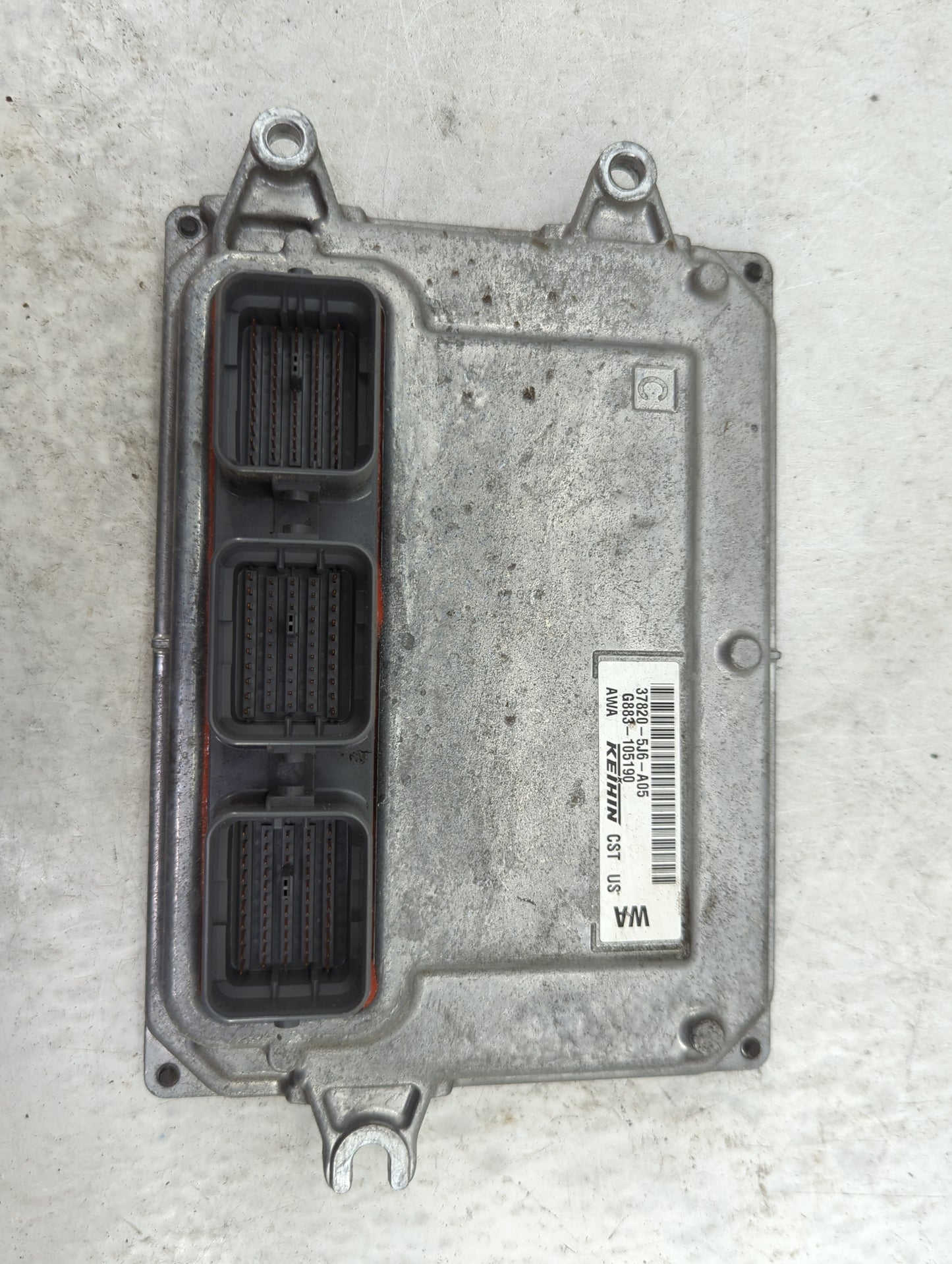 2016 Acura Mdx PCM Engine Control Computer ECU ECM PCU OEM P/N:37820-5J6-A05 G883-105190 Fits OEM Used Auto Parts - Oemuseda
