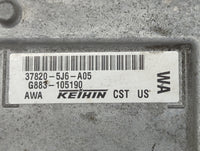2016 Acura Mdx PCM Engine Control Computer ECU ECM PCU OEM P/N:37820-5J6-A05 G883-105190 Fits OEM Used Auto Parts - Oemuseda