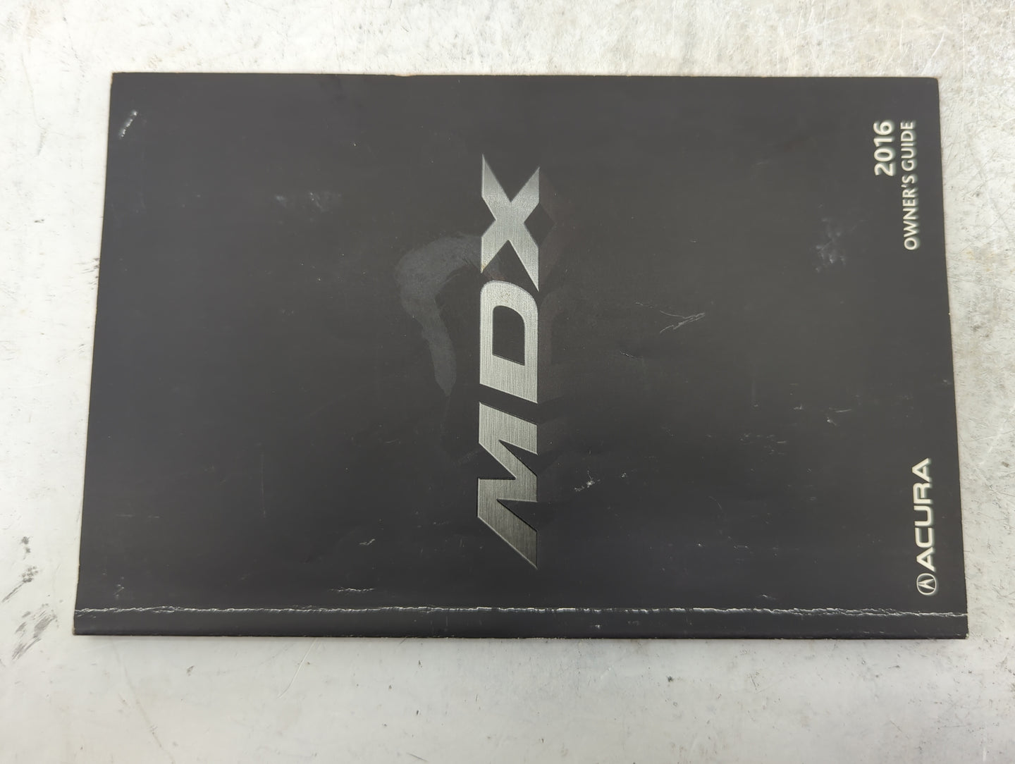 2016 Acura Mdx Owners Manual Book Guide P/N:00X31-TZ5-G101 BOG01694, 31TZ5G10 OEM Used Auto Parts - Oemusedautoparts1.com