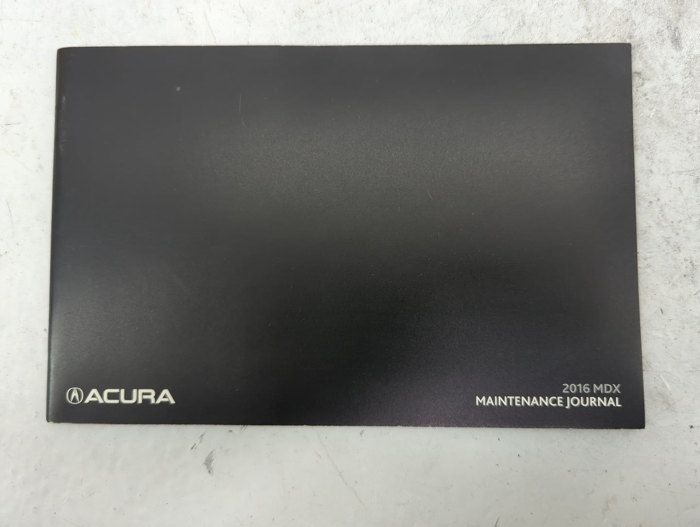 2016 Acura Mdx Owners Manual Book Guide P/N:00X31-TZ5-G101 BOG01694, 31TZ5G10 OEM Used Auto Parts - Oemusedautoparts1.com