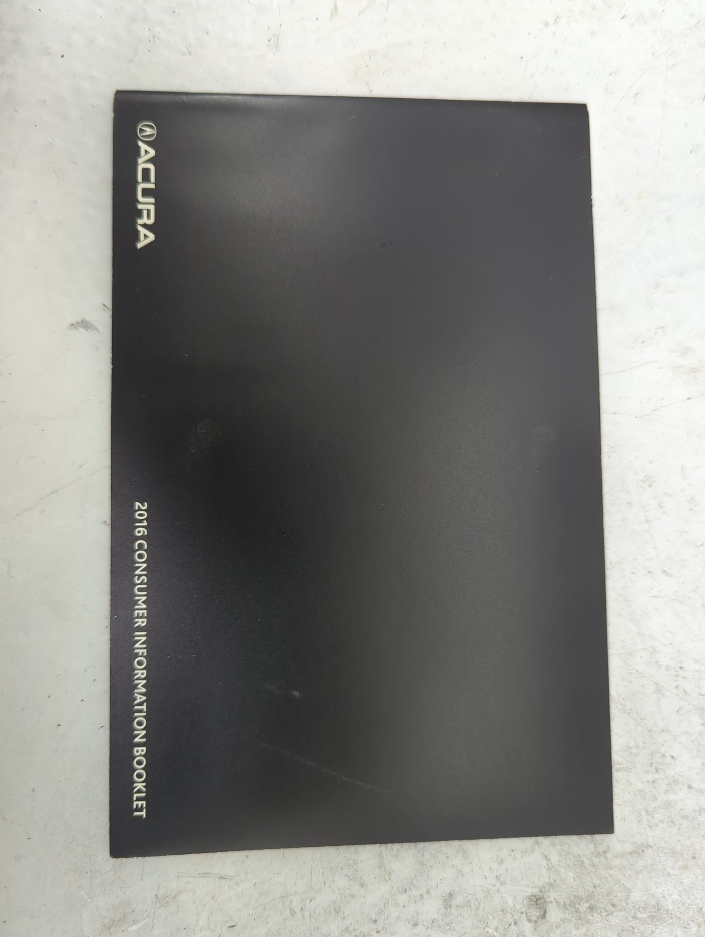 2016 Acura Mdx Owners Manual Book Guide P/N:00X31-TZ5-G101 BOG01694, 31TZ5G10 OEM Used Auto Parts - Oemusedautoparts1.com