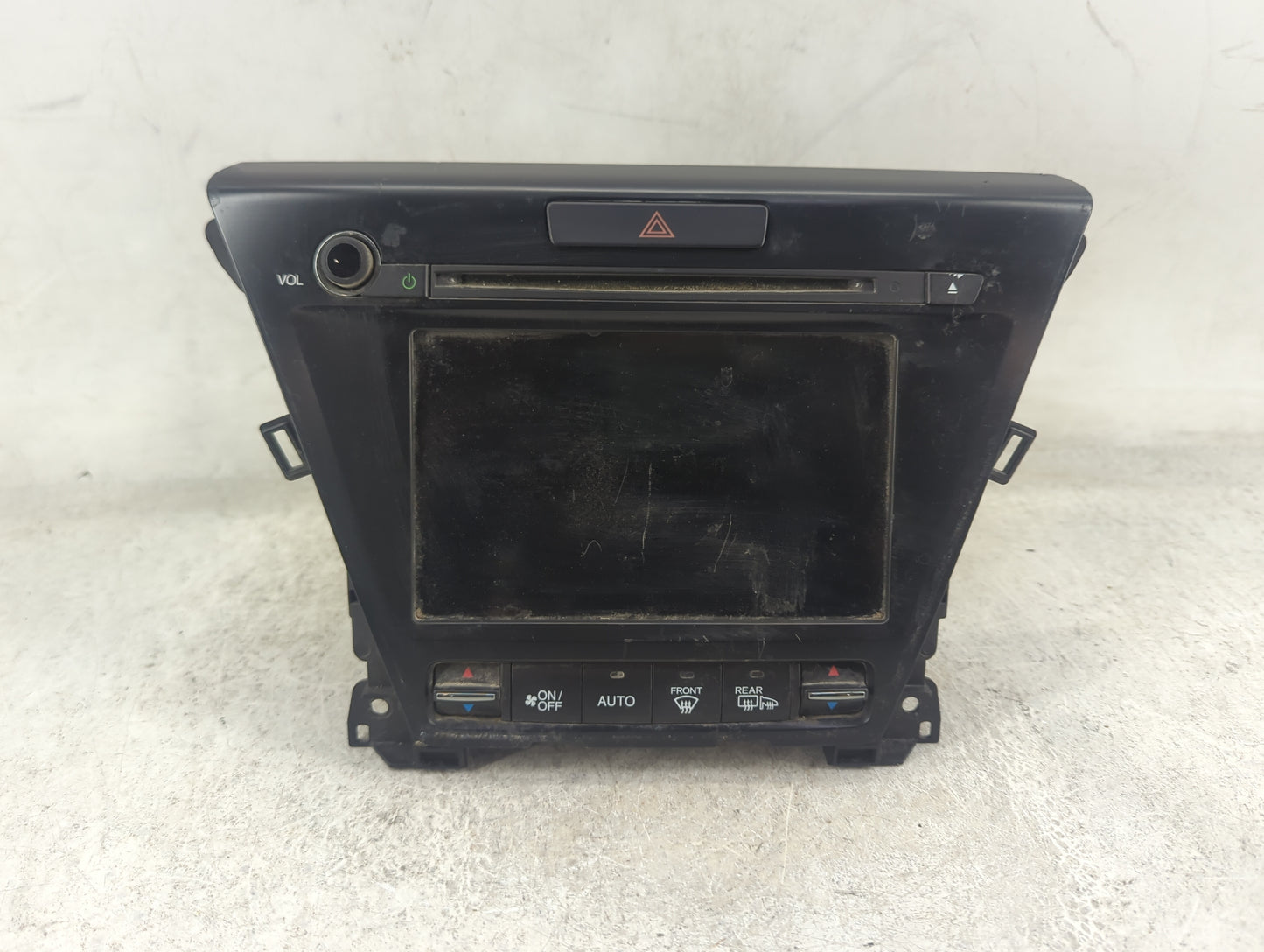 2016 Acura Mdx Radio AM FM Cd Player Receiver Replacement P/N:39540-TZ5-A820-M1 BD7M5A5 Fits OEM Used Auto Parts - Oemusedau
