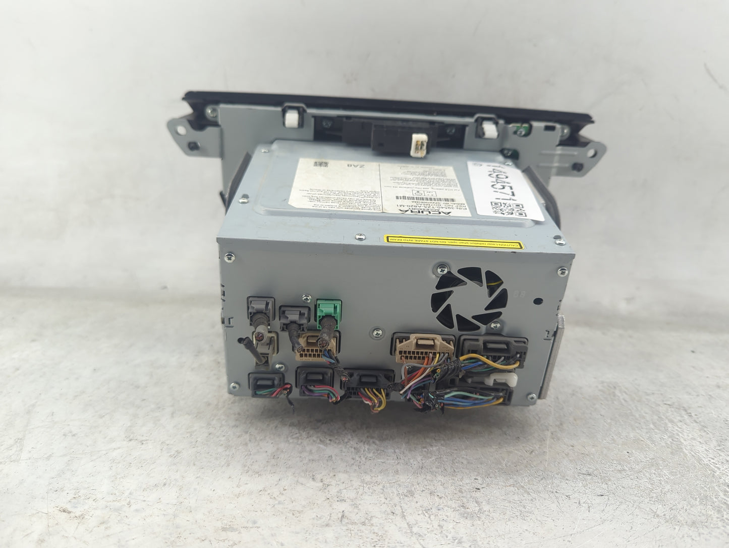 2016 Acura Mdx Radio AM FM Cd Player Receiver Replacement P/N:39540-TZ5-A820-M1 BD7M5A5 Fits OEM Used Auto Parts - Oemusedau