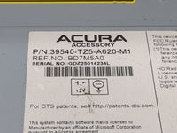 2016 Acura Mdx Radio AM FM Cd Player Receiver Replacement P/N:39540-TZ5-A620-M1 BD7M5A0 Fits OEM Used Auto Parts - Oemusedau