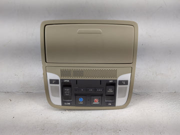 2016 Acura Mdx Overhead Roof Console Tan - Oemusedautoparts1.com