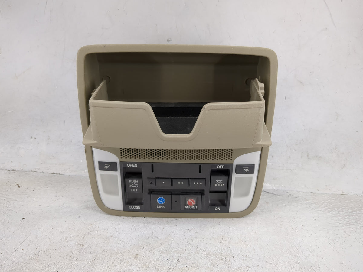 2016 Acura Mdx Overhead Roof Console Tan - Oemusedautoparts1.com
