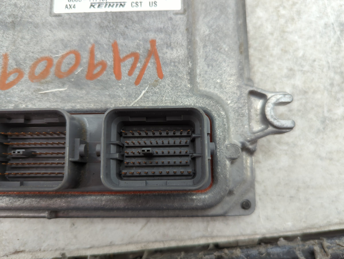 2016 Acura Mdx PCM Engine Control Computer ECU ECM PCU OEM P/N:37820-5J6-A25 Fits OEM Used Auto Parts - Oemusedautoparts1.co