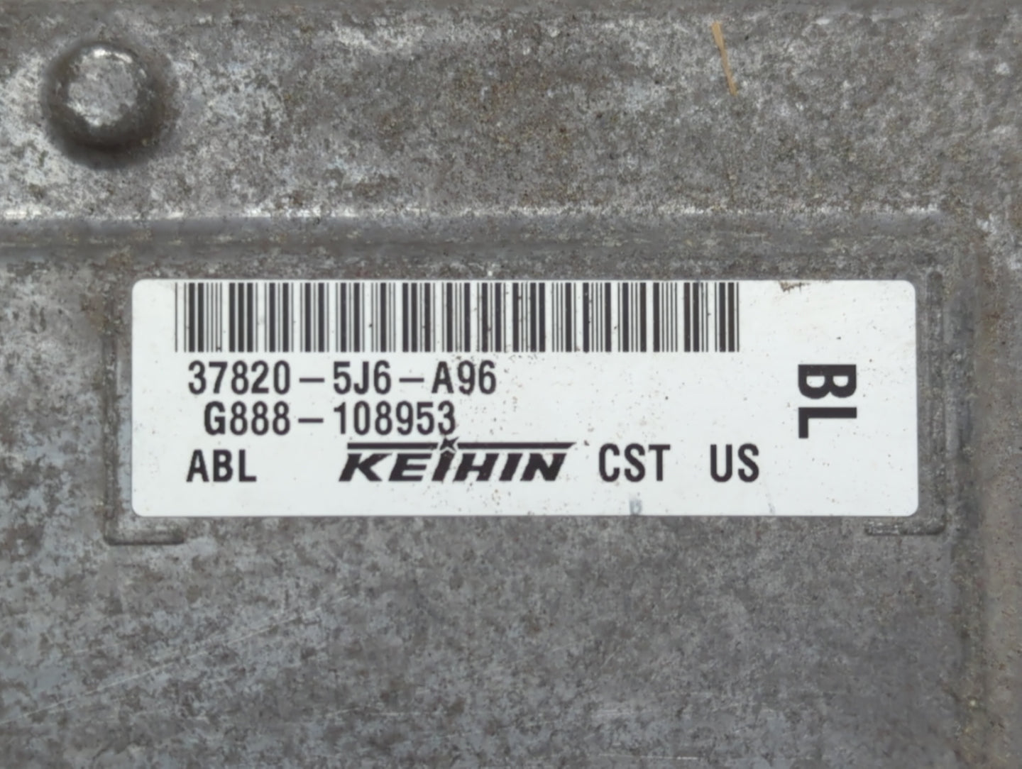 2016 Acura Mdx PCM Engine Control Computer ECU ECM PCU OEM P/N:37820-5J6-A96 37820-5J6-A95 Fits OEM Used Auto Parts - Oemuse