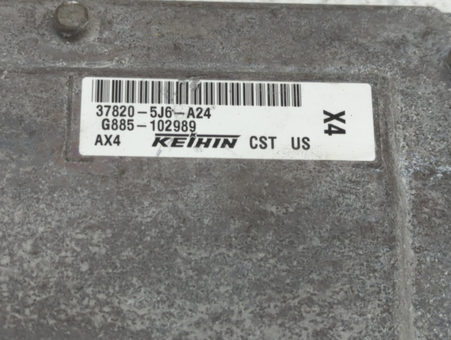 2016 Acura Mdx PCM Engine Control Computer ECU ECM PCU OEM P/N:37820-5J6-A25 37820-5J6-A26, 37820-5J6-A46, 37820-5J6-A24 Fit