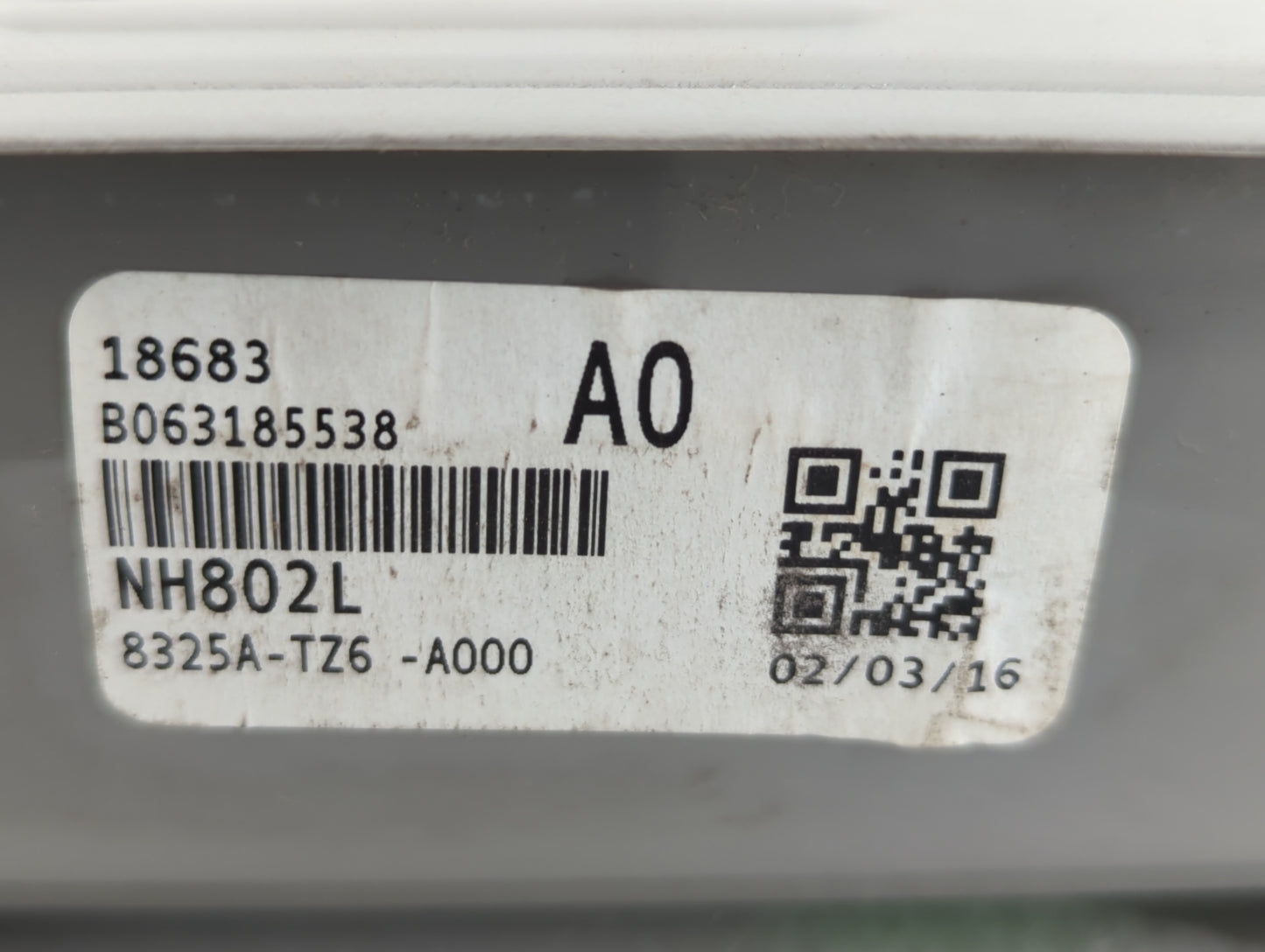 2016 Acura Mdx Overhead Roof Console - Oemusedautoparts1.com